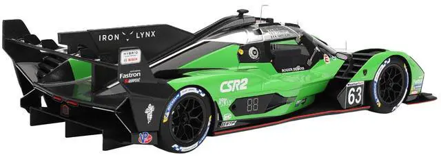 Alt view image 5 of 6 - Lamborghini SC63 #63 "Iron Lynx" IMSA "12 Hours of Sebring" (2024) 1/18 Model Car by Top Speed
