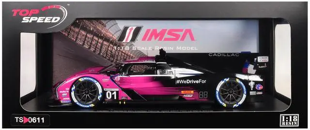 Alt view image 6 of 6 - Cadillac V-Series.R #01 "Cadillac Racing" Winner IMSA "Petit Le Mans" (2024) 1/18 Model Car by Top Speed