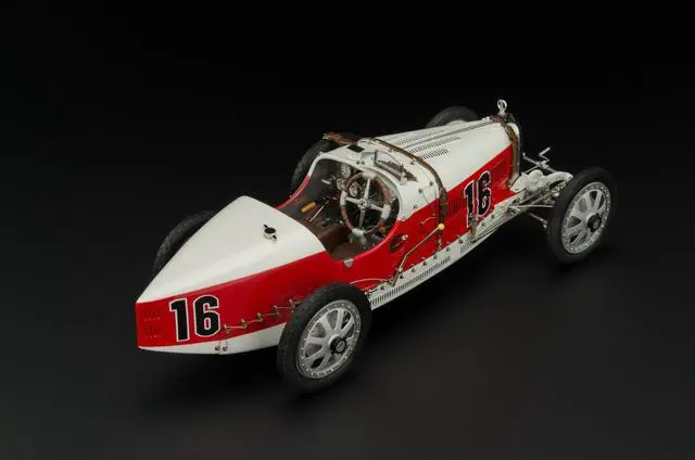 Alt view image 6 of 6 - Bugatti T35 #16 National Color Project Monaco Limited Edition to 800 pieces Worldwide 1/18 Diecast Model Car by CMC