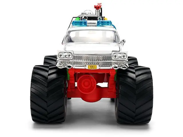 Alt view image 6 of 6 - 1959 Cadillac Ambulance Ecto-1 "Ghostbusters" (1984) Movie Monster Truck Version 1/24 Diecast Model Car by Jada