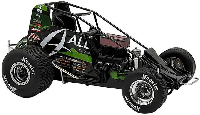 Alt view image 2 of 6 - Winged Sprint Car #41 Carson Macedo "Albaugh" Jason Johnson Racing (2025) 1/18 Diecast Model Car by ACME