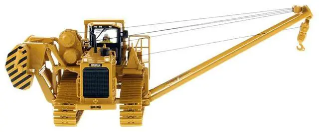 Alt view image 5 of 6 - CAT Caterpillar 587T Pipelayer Yellow with Operator "Core Classics" Series 1/50 Diecast Model by Diecast Masters