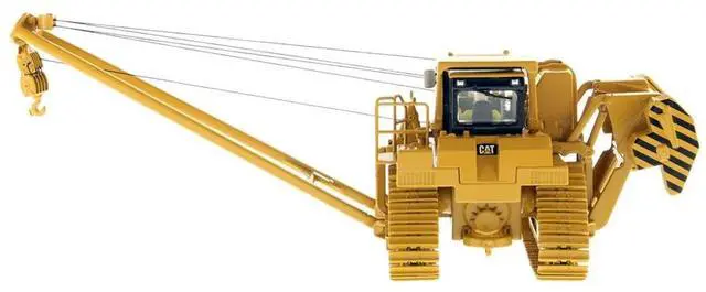 Alt view image 6 of 6 - CAT Caterpillar 587T Pipelayer Yellow with Operator "Core Classics" Series 1/50 Diecast Model by Diecast Masters