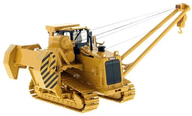 Alt view image 2 of 6 - CAT Caterpillar 587T Pipelayer Yellow with Operator "Core Classics" Series 1/50 Diecast Model by Diecast Masters