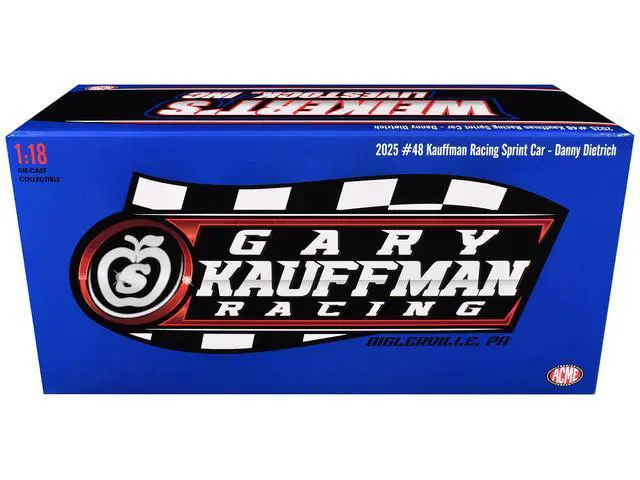 Alt view image 6 of 6 - Winged Sprint Car #48 "Weikert's Livestock - Speedway Cars" Gary Kauffman Racing (2025) 1/18 Diecast Model Car by ACME