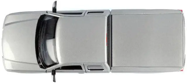 Alt view image 5 of 6 - 2006 Chevrolet Silverado SS Pickup Truck Silver Metallic "Timeless Legends" Series 1/25 Diecast Model Car by Motormax