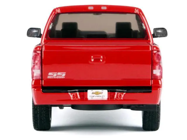 Alt view image 4 of 6 - 2006 Chevrolet Silverado SS Pickup Truck Red "Timeless Legends" Series 1/25 Diecast Model Car by Motormax