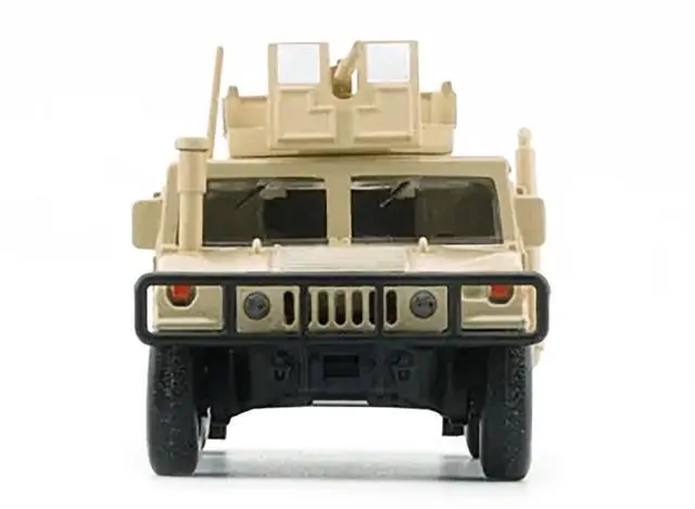 Alt view image 5 of 6 - HUMVEE 4-CT Military Vehicle Desert Tan with Alternative Tops 1/64 Diecast Model Car by BM Creations