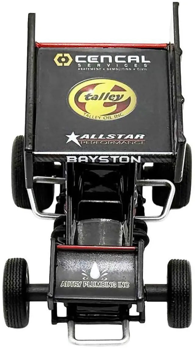 Alt view image 4 of 6 - Winged Sprint Car #14 "Four CCCC's Construction - Sander" Jason Meyers Racing (2025) 1/50 Diecast Model Car by ACME
