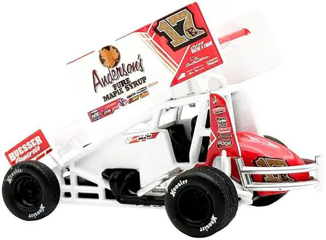 Alt view image 2 of 5 - Winged Sprint Car #17B Bill Balog "Anderson's Pure Maple Syrup" (2025) 1/50 Diecast Model Car by ACME