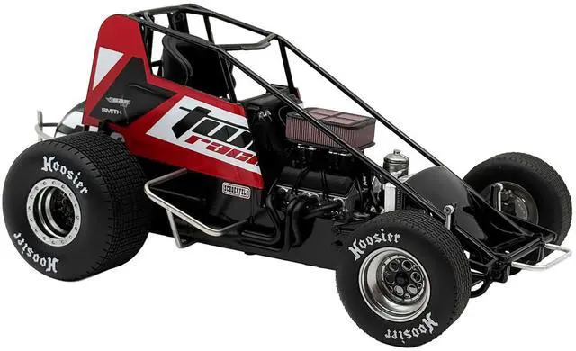 Alt view image 2 of 6 - Winged Sprint Car #2C Cole Macedo "Two C Racing" (2025) 1/18 Diecast Model Car by ACME