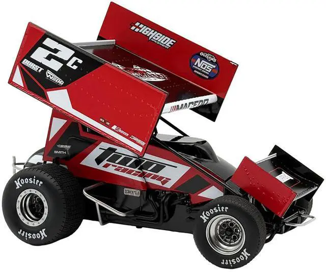 Main image of Winged Sprint Car #2C Cole Macedo "Two C Racing" (2025) 1/18 Diecast Model Car by ACME