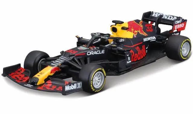 Alt view image 2 of 3 - Honda RB16B #33 Max Verstappen Formula One F1 Red Bull Racing (2021) 1/43 Diecast Model Car by Bburago