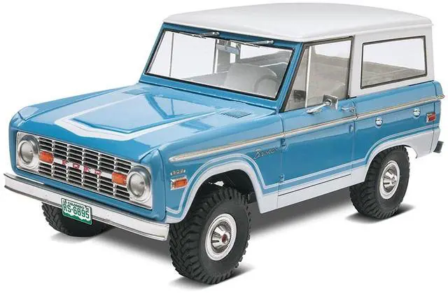 Alt view image 5 of 6 - Level 5 Model Kit Ford Bronco 1/25 Scale Model by Revell
