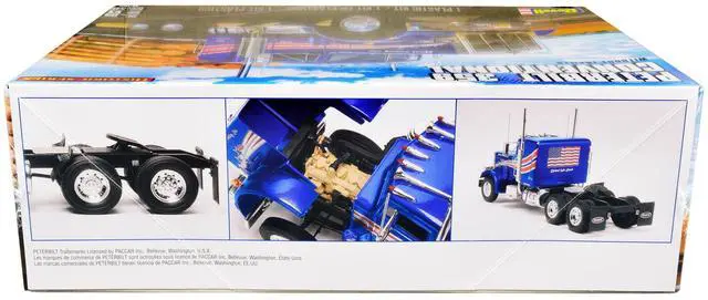 Alt view image 3 of 5 - Level 4 Model Kit Peterbilt 359 Conventional Truck Tractor (without Trailer) "Historic Series" 1/25 Scale Model by Revell