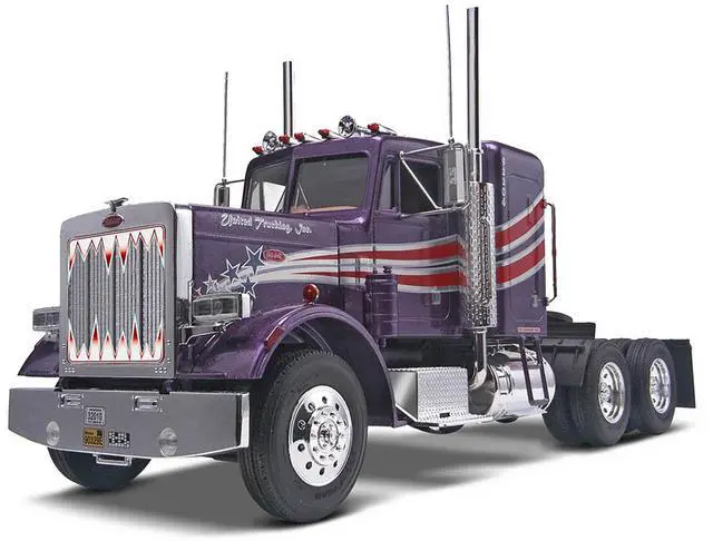 Alt view image 5 of 5 - Level 4 Model Kit Peterbilt 359 Conventional Truck Tractor (without Trailer) "Historic Series" 1/25 Scale Model by Revell
