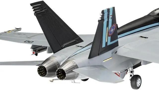 Alt view image 5 of 5 - Level 5 Model Kit Maverick's F/A-18E Super Hornet Jet "Top Gun: Maverick" (2022) Movie 1/48 Scale Model by Revell