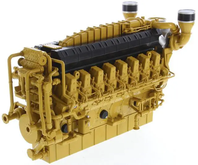 Alt view image 5 of 6 - CAT Caterpillar G3616 Gas Compression Engine "High Line" Series 1/25 Diecast Model by Diecast Masters