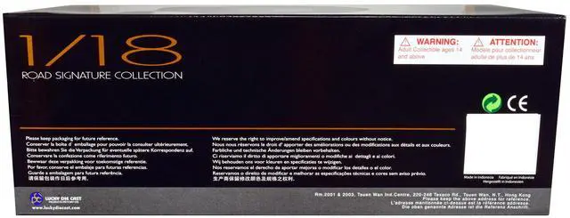 Alt view image 2 of 3 - 1970 AMC Rebel Brown Metallic with Matt Black Hood and Silver Stripes 1/18 Diecast Model Car by Road Signature