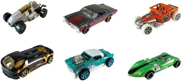 Alt view image 2 of 4 - "Hot Wheels Legends" 6 piece Set Diecast Model Cars by Hot Wheels