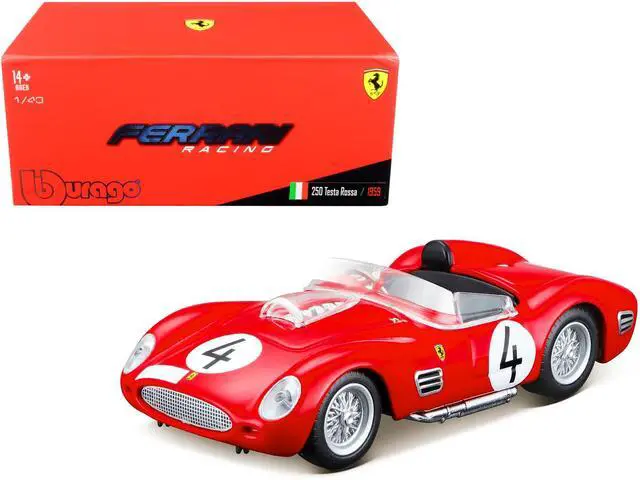 Main image of Ferrari 250 Testa Rossa #4 P. Hill - O. Gendebien Nurburgring 1000km (1959) 1/43 Diecast Model Car by Bburago