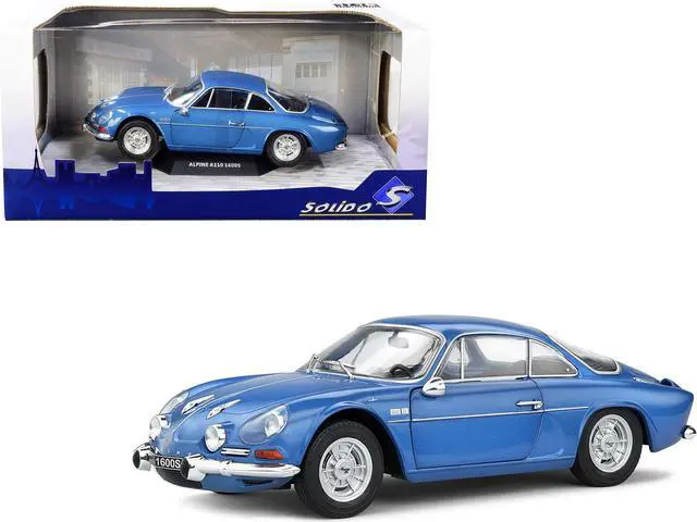 Main image of 1969 Alpine A110 1600S Blue Alpine Metallic 1/18 Diecast Model Car by Solido