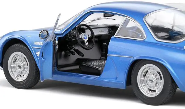 Alt view image 3 of 5 - 1969 Alpine A110 1600S Blue Alpine Metallic 1/18 Diecast Model Car by Solido