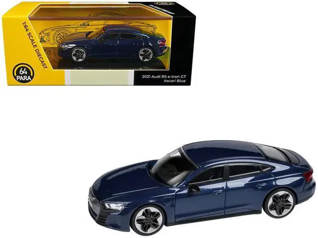 Main image of Audi E-tron GT RS Ascari Blue Metallic 1/64 Diecast Model Car by Paragon Models