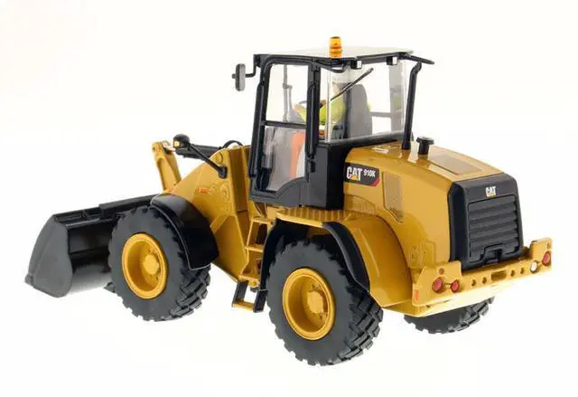 Alt view image 4 of 6 - CAT Caterpillar 910K Wheel Loader with Operator "High Line Series" 1/32 Diecast Model by Diecast Masters