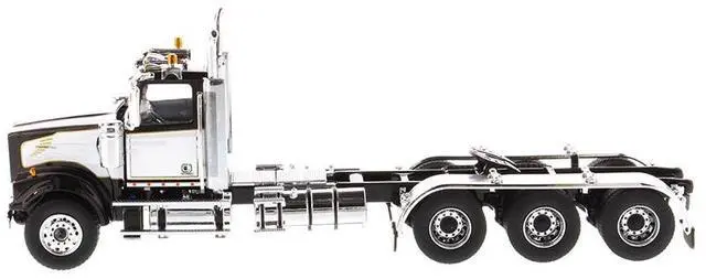 Alt view image 2 of 4 - Western Star 4900 SF Tridem Day Cab Truck Tractor Black "Transport Series" 1/50 Diecast Model by Diecast Masters