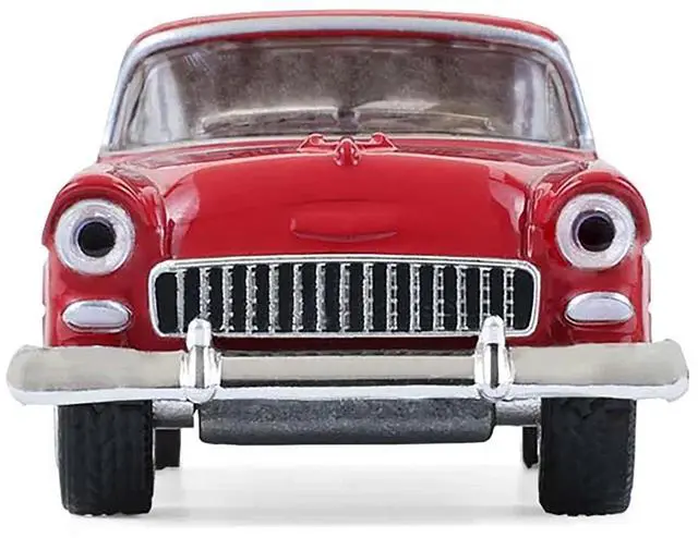 Alt view image 4 of 6 - 1955 Chevrolet Nomad Custom Wagon Red "Barrett-Jackson" Series 16 1/64 Diecast Model Cars by Greenlight