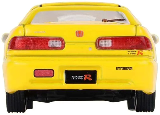 Alt view image 4 of 6 - 2000 Acura Integra Type R Yellow with Raw Casting Dual Pack 1/64 Diecast Model Car by Greenlight