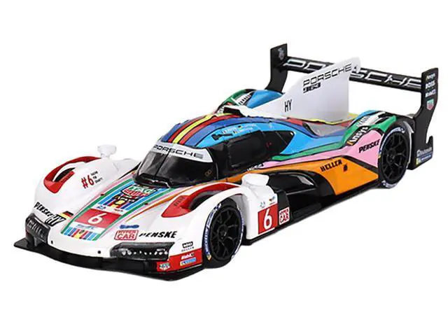 Alt view image 5 of 6 - Porsche 963 "Porsche Penske Motorsport" 24 Hours of Le Mans (2023) Set of 3 Cars Limited Ed 1/64 Diecast Model Car by Mini GT