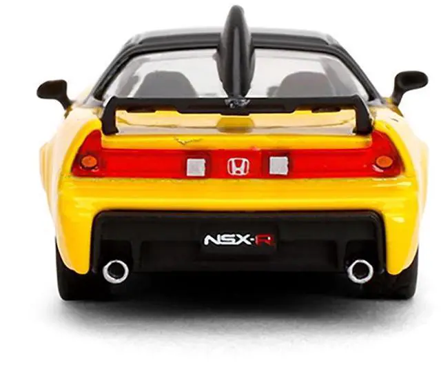 Alt view image 5 of 6 - 1995 Honda NSX-R GT RHD (Right Hand Drive) Yellow with Black Top "Collection" Series 1/64 Diecast Model Car by Majorette