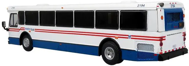 Alt view image 5 of 5 - 2006 Orion V Transit Bus WMATA Washington "54 L'Enfant Plaza Station" Limited Edition 1/87 (HO) Diecast Model by Iconic Replicas