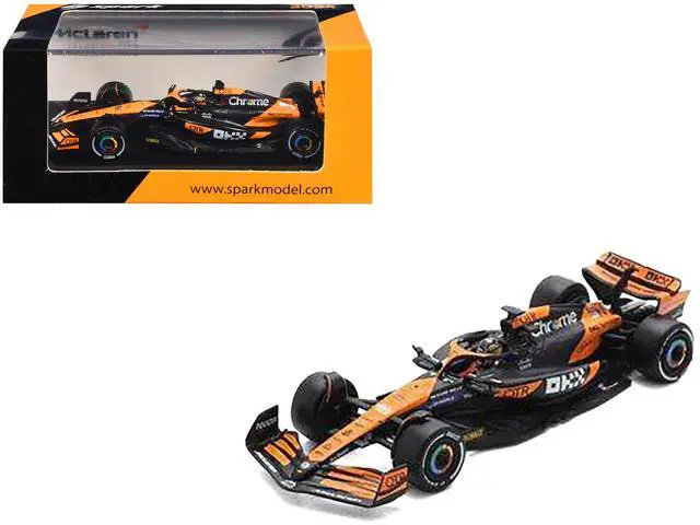 Alt view image 5 of 5 - McLaren MCL38 #81 Oscar Piastri Formula One F1 "Australian GP" (2024) 1/64 Diecast Model Car by Spark