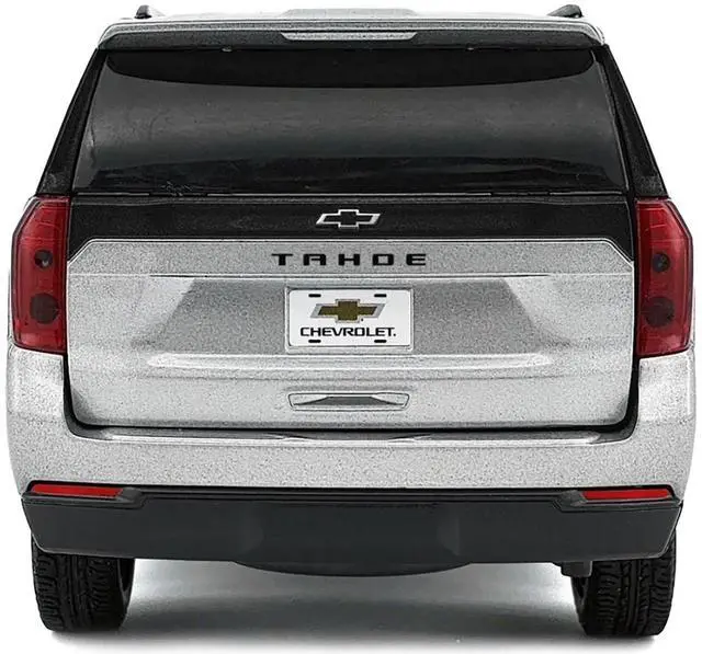 Alt view image 4 of 6 - 2025 Chevrolet Tahoe Z71 Gray Metallic "Timeless Legends" Series 1/24 Diecast Model Car by Motormax