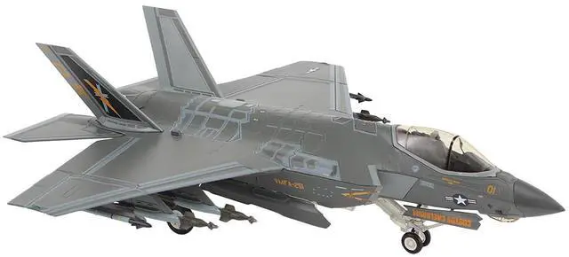 Alt view image 3 of 6 - Lockheed F-35C Lightning II Aircraft "VMFA-251" (2024) United States Marine Corps 1/72 Diecast Model by Hobby Master
