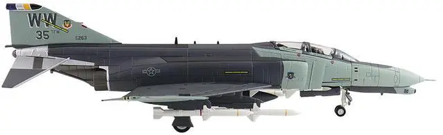 Alt view image 2 of 6 - McDonnell Douglas F-4G Phantom II Fighter-Bomber Aircraft "Wild Weasels" (1991) US Air Force 1/72 Diecast Model by Hobby Master