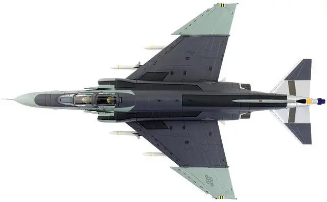 Alt view image 4 of 6 - McDonnell Douglas F-4G Phantom II Fighter-Bomber Aircraft "Wild Weasels" (1991) US Air Force 1/72 Diecast Model by Hobby Master