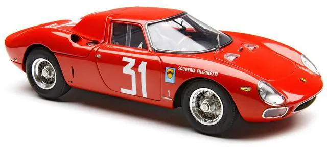 Main image of Ferrari 250 LM #31 Nino Vaccarella Winner "Monza Intereuropa" (1964) Limited Ed to 1500 pieces 1/18 Diecast Model Car by CMC