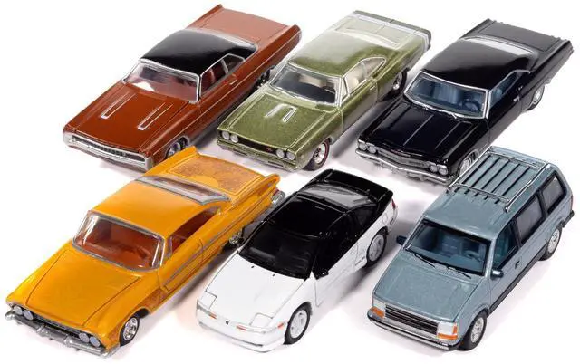 Alt view image 2 of 6 - Auto World Premium 2025 Release 2 Set A of 6 pieces 1/64 Diecast Model Cars by Auto World