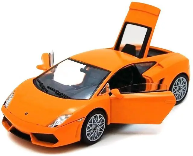 Alt view image 5 of 6 - Lamborghini Gallardo LP-560-4 Orange 1/24 Diecast Model Car by Motormax