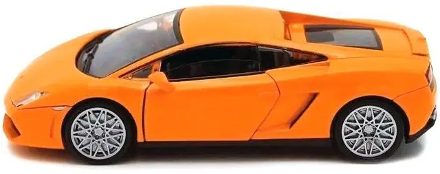 Alt view image 6 of 6 - Lamborghini Gallardo LP-560-4 Orange 1/24 Diecast Model Car by Motormax