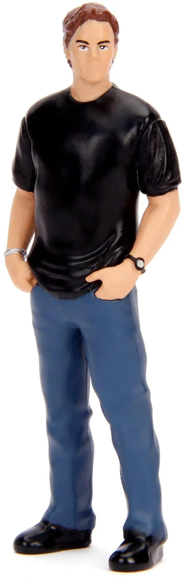 Alt view image 4 of 5 - Toyota Supra Orange Metallic with Brian Diecast Figurine "Fast & Furious" Movie 1/24 Diecast Model Car by Jada