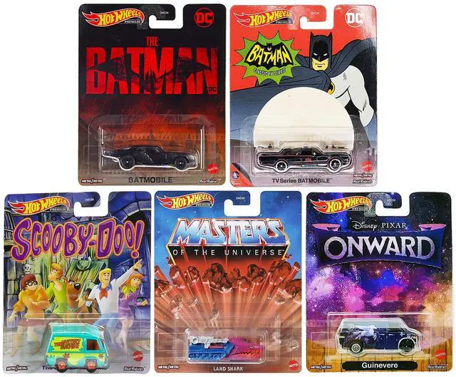 Main image of "Retro Entertainment 2022" G Case 5 piece Set Diecast Model Cars by Hot Wheels