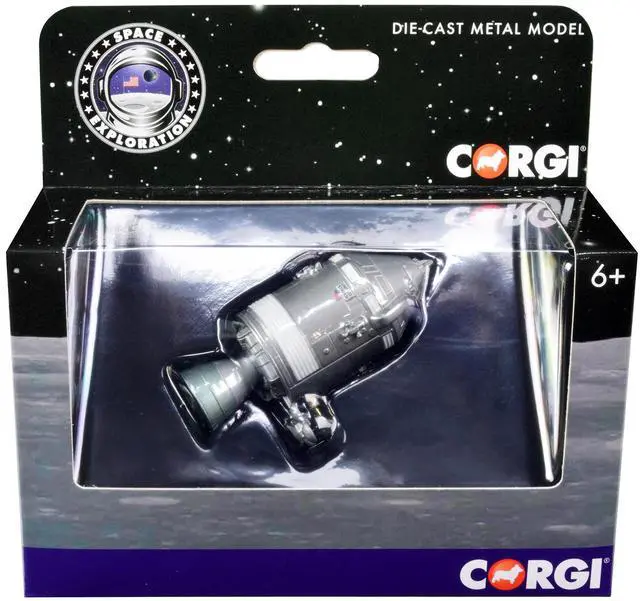 Alt view image 2 of 3 - NASA Apollo Command Module "Space Exploration" Series Diecast Model by Corgi