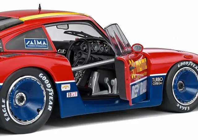 Alt view image 3 of 3 - Porsche 935 Moby Dick #30 RHD "Kreepy Krauly" 6 Hours of Mid-Ohio (1983) "Competition" Series 1/18 Diecast Model Car by Solido