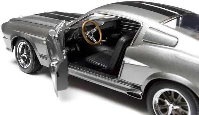 Alt view image 5 of 8 - Greenlight 12909 1967 Ford Mustang Custom Eleanor Gone in 60 Seconds Movie 2000 1-18 Diecast Car Model