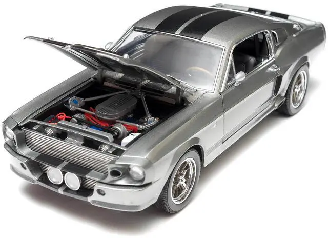 Alt view image 4 of 8 - Greenlight 12909 1967 Ford Mustang Custom Eleanor Gone in 60 Seconds Movie 2000 1-18 Diecast Car Model